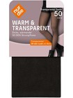 Nur Die Strumpfhose Warm & Transparent Weich 50 Den Wie 20 Warm