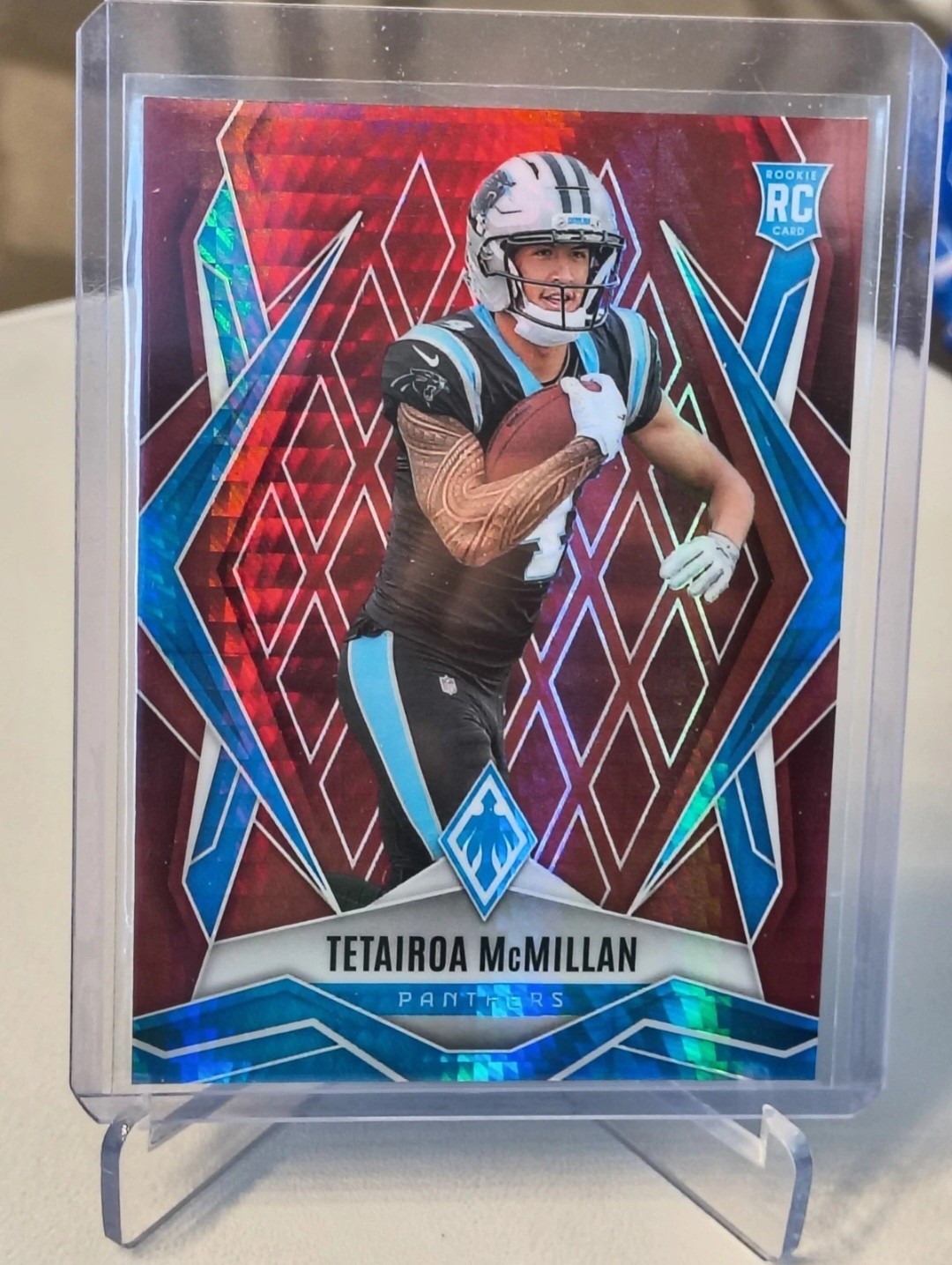 2025 Panini Phoenix Tetairoa McMillan Red Hyper Prizm /399 RC #155