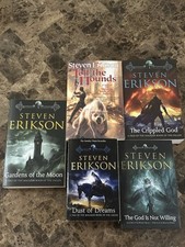 Steven Erikson Malazan The God Is Not Willing Crippled God Gardens Of The Moon