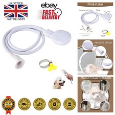 Quality White Shower Attachment for Bath Taps - Family-Friendly Design