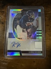 KINDLE VILDOR PRIZM AUTO GEORGIA SOUTHERN SILVER PRIZM 2020 PANINI PRIZM DP