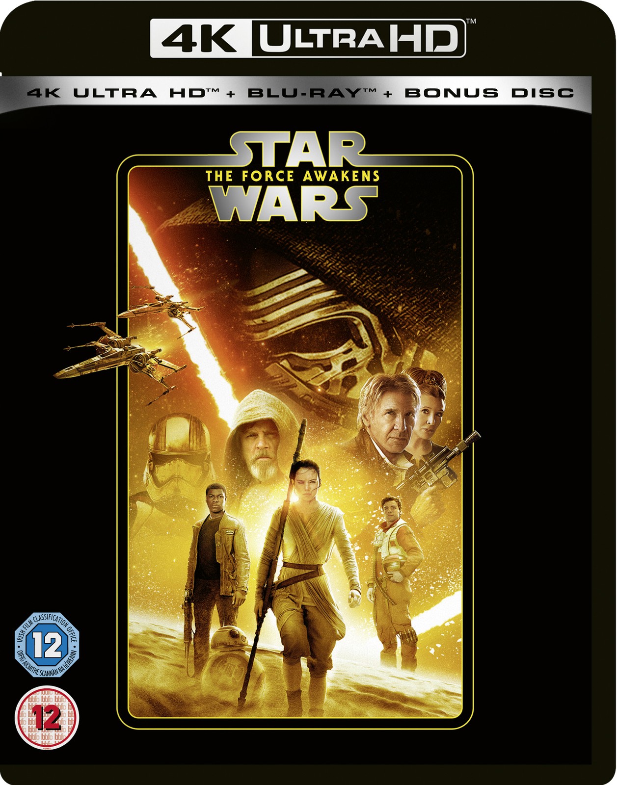 Star Wars: The Force Awakens (4K UHD Blu-ray) Domhnall Gleeson Oscar Isaac