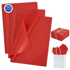 Tissue Paper 20 Inch Red 100 Sheets BEISHIDA Bulk Wrapping Gift Bags Valentine
