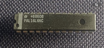 National Semiconductor PAL16L6NC Interface IC 20-Pin Through-Hole Plastic Body