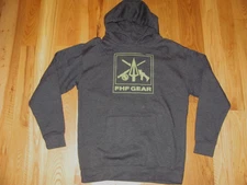 FHF NEW Icon Hoody Meat Eater Gray Sweatshirt Hunting Fishing Men's Large (Y3)