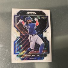 Panini 2022 Prizm White Wave Prizm Bo Bichette #110 Toronto Blue Jays Baseball