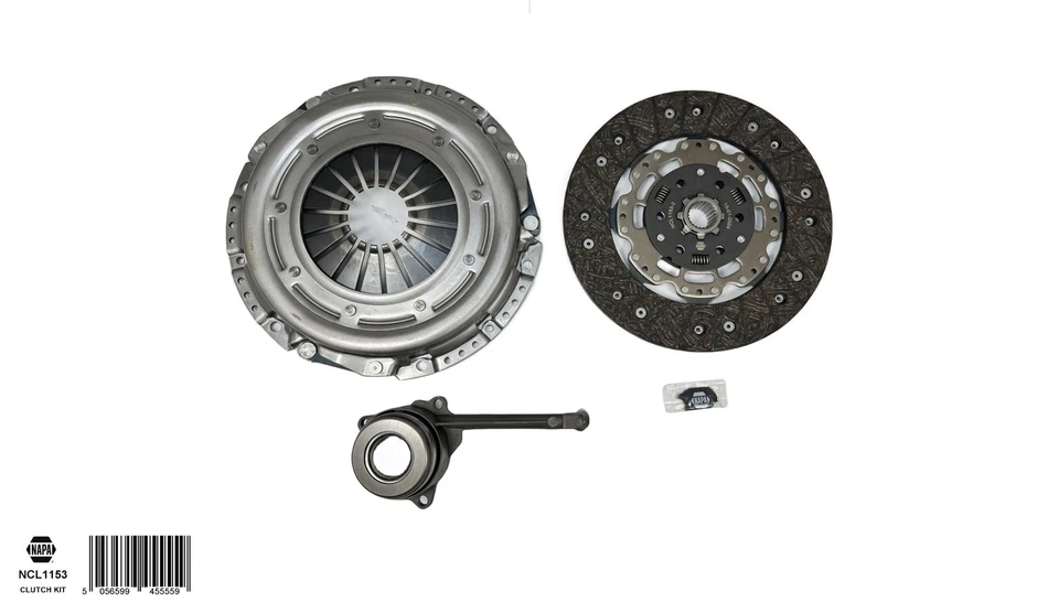 Clutch Kit fits VW BORA 1J2, 1J6 1.9D 00 to 05 240mm NAPA 02M141671A 02M141671B - Image 2 of 4