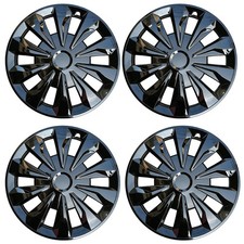 16 Set Of 4 Wheel Covers Snap On Hubcaps Full Hub Caps Fit R16 Tire Steel Rim