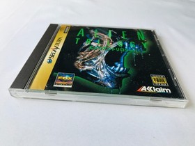 Alien Trilogy ALIEN TRILOGY SS Sega Saturn with Obi Postcard