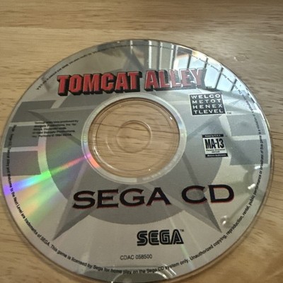 Tomcat Alley (Sega CD, 1994) Working Game Only