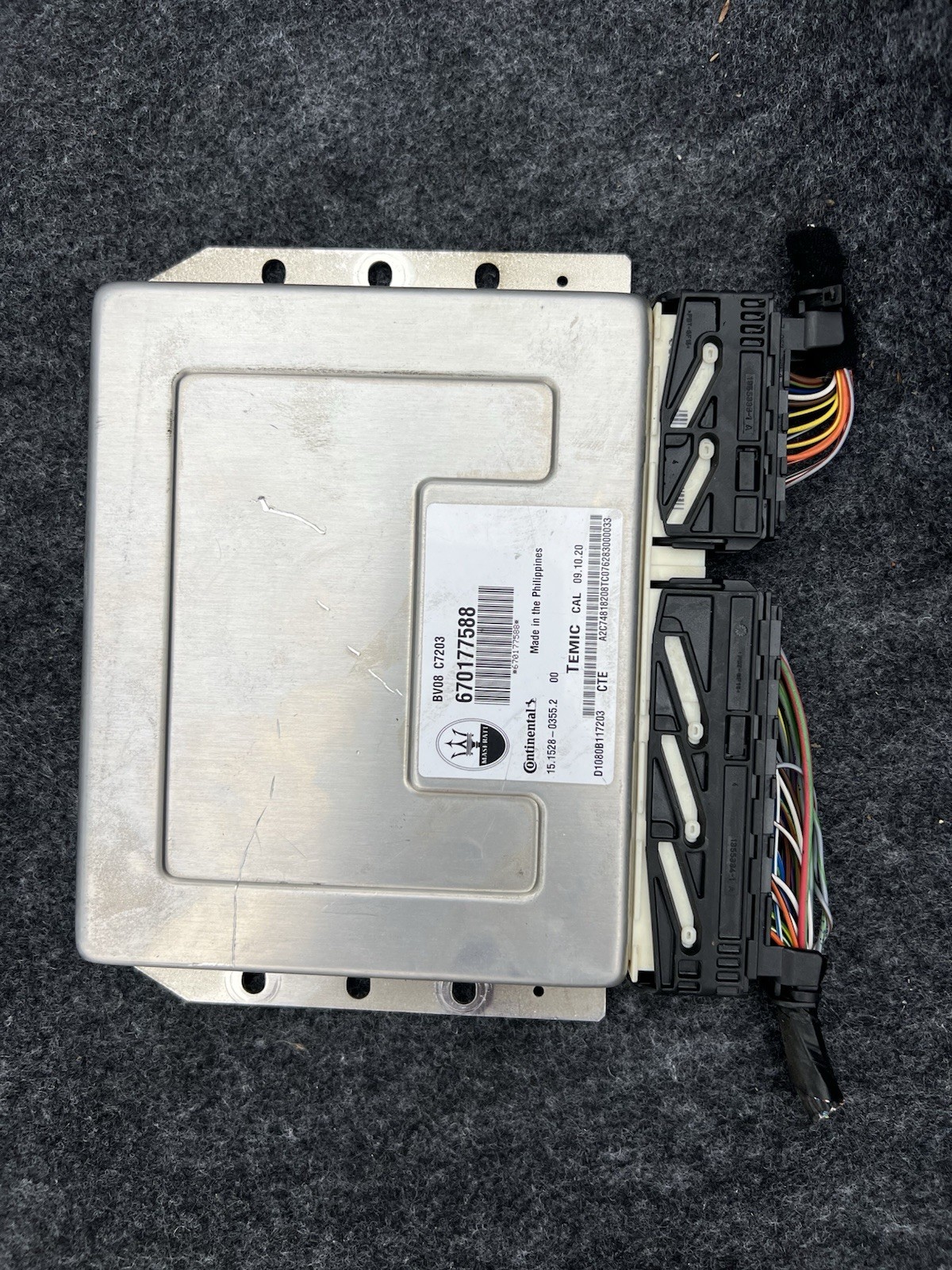 🚘2021 MASERATI LEVANTE M161 ACTIVE SUSPENSION COMPUTER CONTROL MODULE 670177588