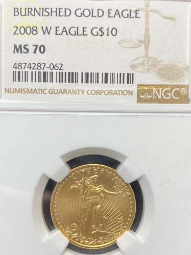 2008-W American Gold Eagle 1/4 oz Proof — photo from the most recent tracked eBay sale