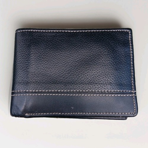 Portafoglio da uomo trifold in vera pelle | Leroy Merlin