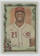 2023 Topps Allen & Ginter Hot Box Silver Portrait Hunter Greene #182 9e1