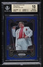 2024 Panini Prizm WWE Blue Prizm /199 Brother Love #145 BGS 10 PRISTINE 3hd