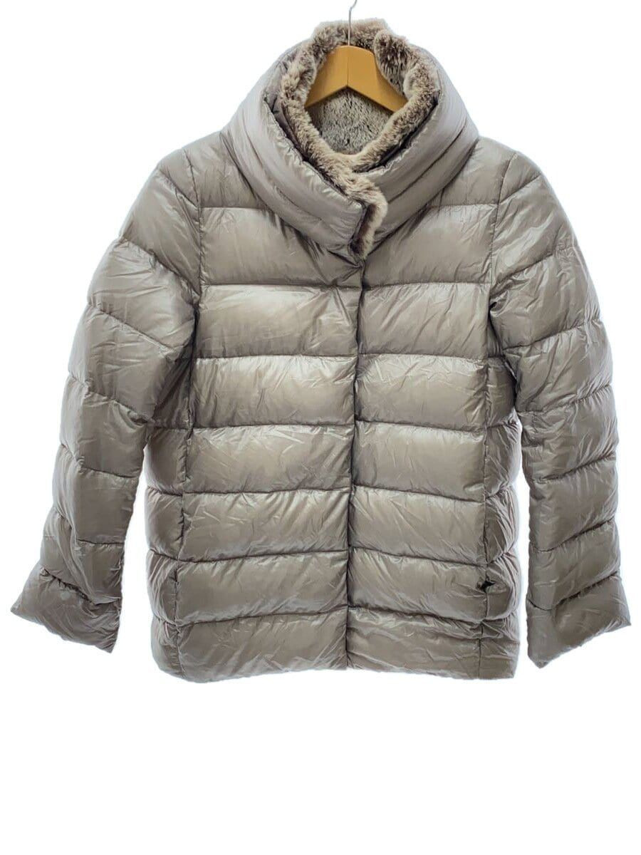 HERNO Down Jacket 42 Grey Plain PI0371D-12017-2600 Rabbit HERNO Down Jacket 42 Grey Plain PI0371D-12017-2600 Rabbit