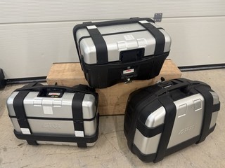 Givi Trecker Top Case And Panniers