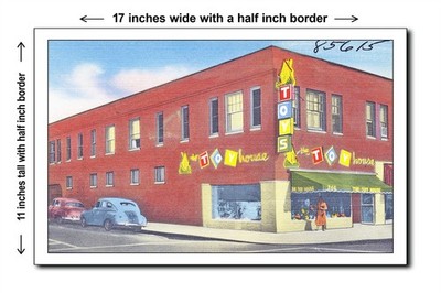 California 1940s - The Toyhouse - 11x17 Poster