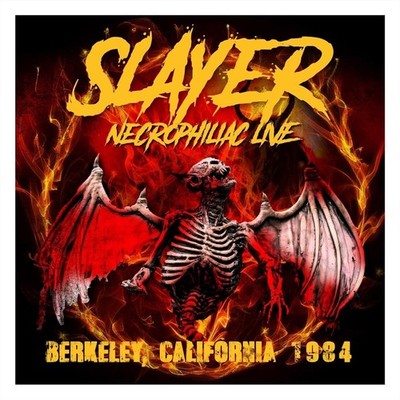Slayer Necrophiliac Live: Berkeley, California 1984 (CD) Album