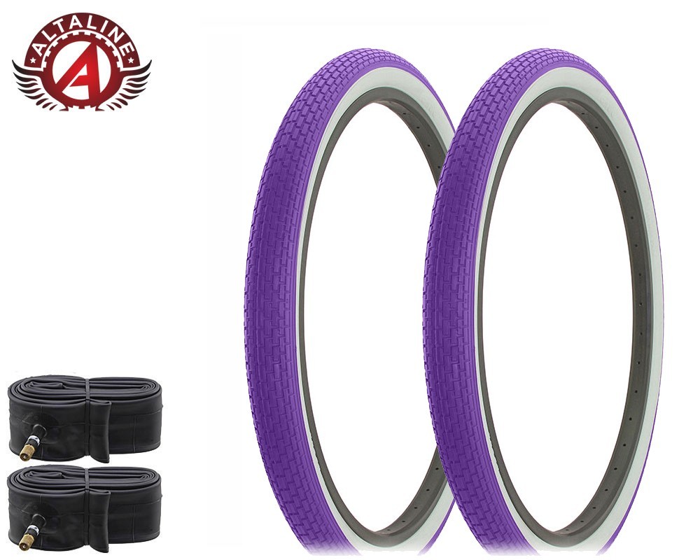 Tires Classic Cruiser Multi Colors W/tubes.