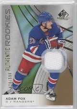 2019 SP Game Used Authentic Rookies Gold Jersey Relics 420/599 Adam Fox #127 sq1