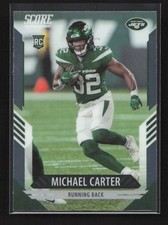 2021 Panini Chronicles Score Update Rookies Michael Carter RC #407 New York Jets