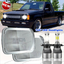 Fit Mitsubishi Mighty Max Mighty Max 5x7 7x6 Inch Led Headlight Hilo Halo Drl