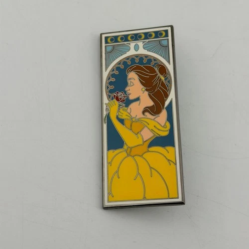 Disney Fantasy Pin Beauty and the Beast Belle Art Deco Profile