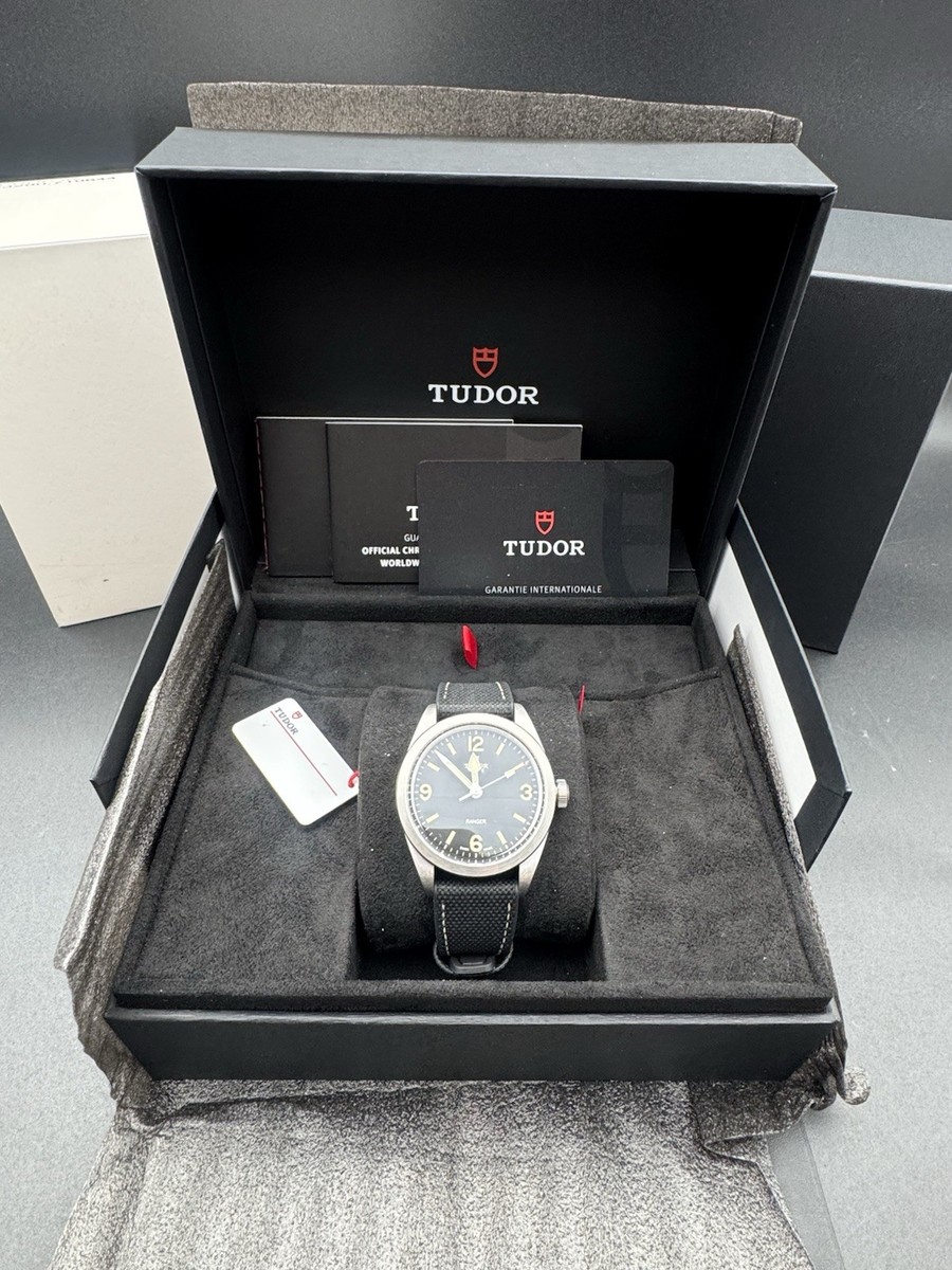2026 Tudor Ranger Black Dial Rubber Strap Men's Watch M79950-0002