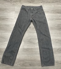 Levi  s 511 Boys Size 16 Regular Gray Skinny Jeans 28x28 Read: Paint Stains