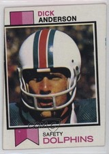 1973 Topps Dick Anderson #240 1g62