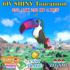 ✨POKEMON 6IV SHINY Toucannon + EVS 🚀 SCARLET and VIOLET ✨Online delivery⚡ ENG