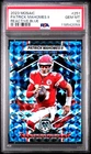 PATRICK MAHOMES PSA 10 NATIONAL PRIDE REACTIVE BLUE MOSAIC PRIZM PANINI 251 2023