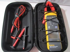 Fluke 393 FC CAT III 1500V TRMS Wireless Clamp Meter W/ Leads & Clamps-Rated
