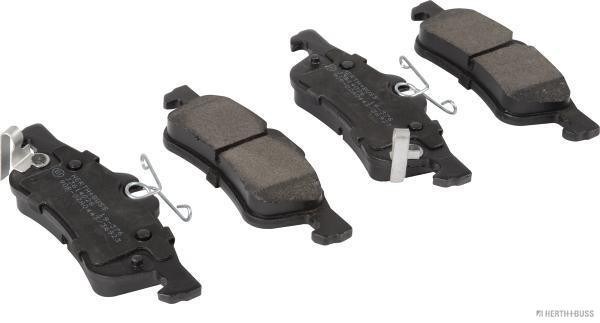 Herth+Buss Jakoparts BremsbeläGe Bremsbelegsatz Hinten FüR Honda Civic IX-image