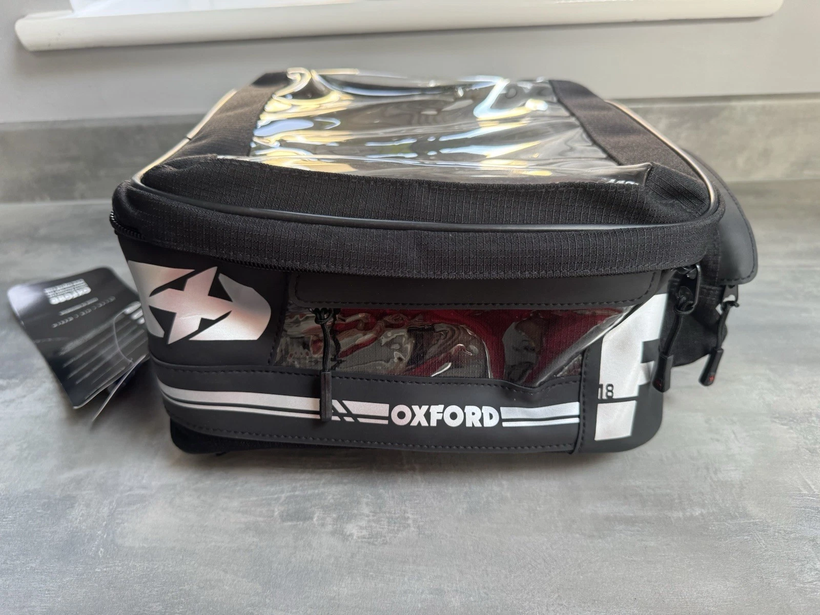 Oxford F1 Motorcycle Magnetic Tank Bag Small 18 Litre OL441 Brand New 2