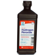 2 Pack Quality Choice Hydrogen Peroxide 20.1 oz