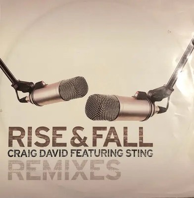 Craig David Featuring Sting Rise & Fall (Remixes) Vinyl Single 12inch Wildsta