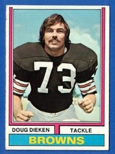 1974 Topps Doug Dieken #263***Free Shipping***