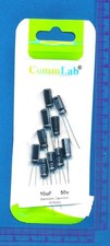 10 pack CHANGX  10uF 50v electrolytic Radial lead Capacitors. 10 uF