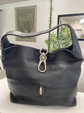 DOONEY & BOURKE logo lock shoulder bag black ...