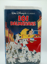 Disney 101 Dalmatians VHS Black Diamond Edition Sealed 1263