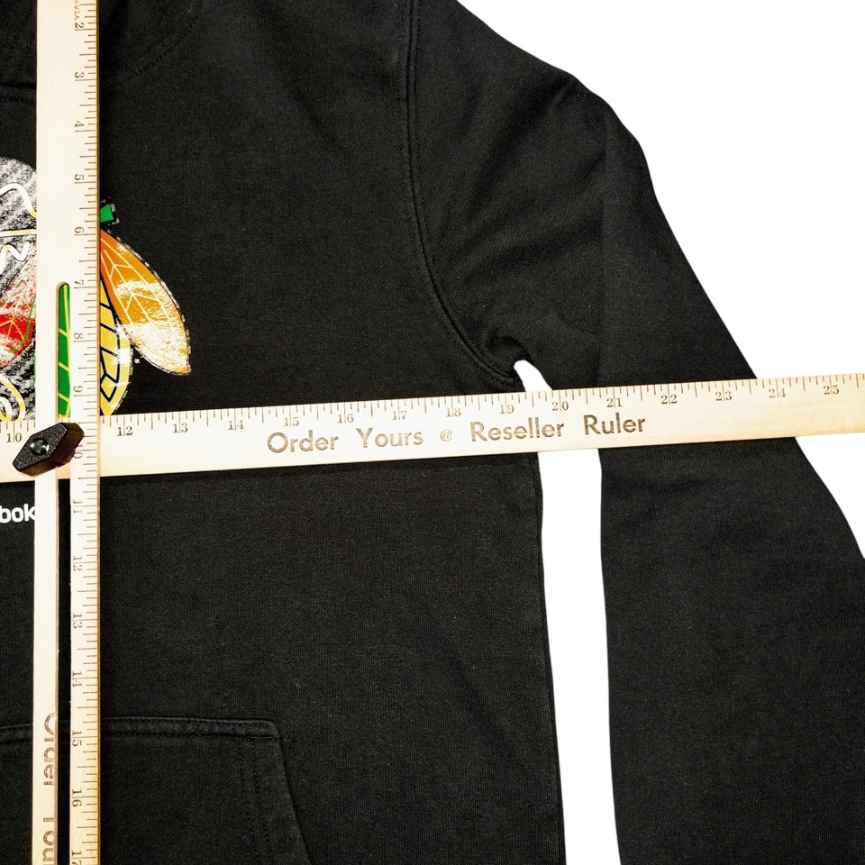 Reebok Face Off Collection NHL Hockey Chicago Blackhawks Hoodie Youth XL (18) - Image 4 of 4