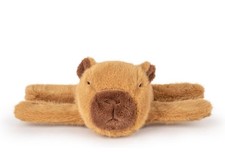 Capybara Slap Snap Plush Wristband Animal Bracelet Capybara Stuffed Gift New