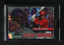 2024 Dino-Might Tyrannosaurus Rex Purple Lava Foil 9/15 Dylan Crews 1n2n
