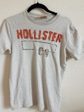 Hollister CA Distressed Applique Logo Tee XS ...