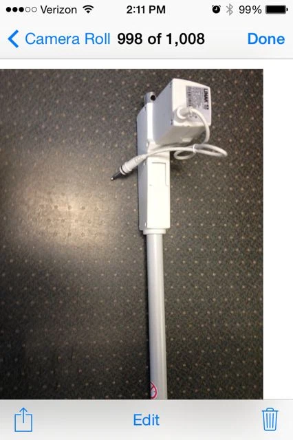 NEW LINAK ACTUATOR MODEL DPL405E-ATR or LF1050 MOTOR ONLY - Image 3 of 3