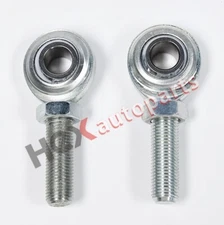 Pair RH & LH CMRL6 Heim Joints Rod End 3/8"-24 Thread x 3/8" Bore w/ Jam Nut