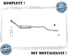 Auspuff Citroen Xsara Picasso 1.6 Mittelschalldämpfer Mitteltopf Montagesatz