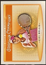 2019 Upper Deck Goodwin Champions 76 Cici Bellis Professional Tennis Player